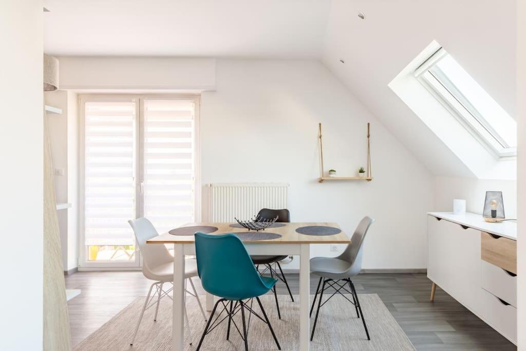 Appartement Climatise 70 M2, Proximite De Colmar Sainte-Croix-en-Plaine Dış mekan fotoğraf