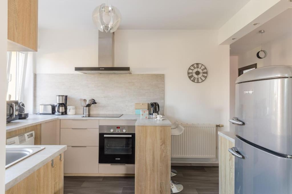 Appartement Climatise 70 M2, Proximite De Colmar Sainte-Croix-en-Plaine Dış mekan fotoğraf