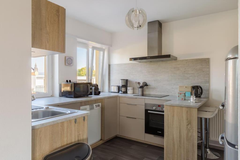 Appartement Climatise 70 M2, Proximite De Colmar Sainte-Croix-en-Plaine Dış mekan fotoğraf